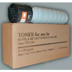 MINOLTA B164 TN116 / db Utángyártott Japán Fekete Toner