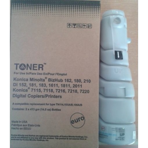 MINOLTA Di152106B/TN114 Compatible Black Toner