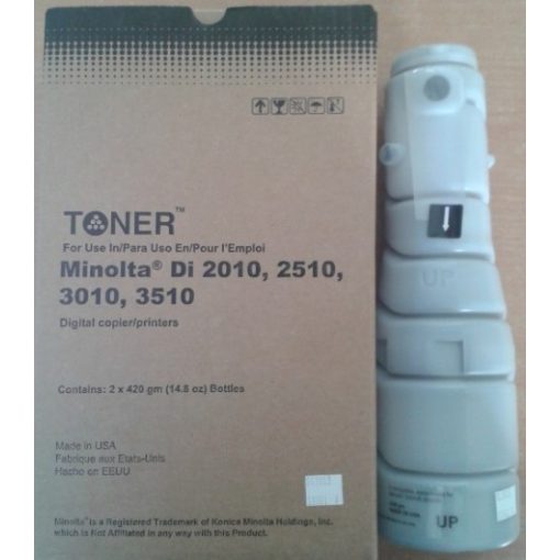 MINOLTA DI2510/3510205B/303B Utángyártott Fekete Toner