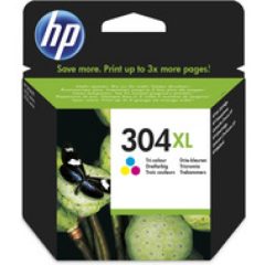 HP N9K07AE No.304XL Genuin Háromszínű CMY Ink Cartridge