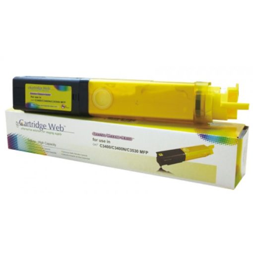 OKI C3300 Utángyártott Cartridge WEB Sárga Toner