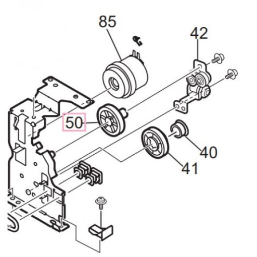 OKI 42745801 Idle gear ES3640