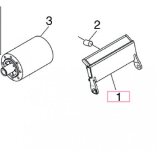 OKI 43922402 Separation pad kézi C610