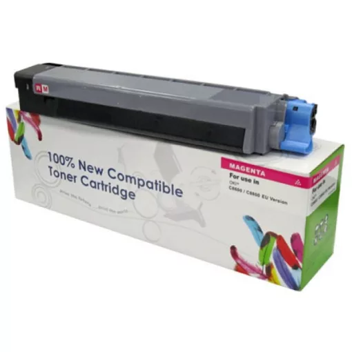 OKI C810 Utángyártott Cartridge WEB Magenta Toner
