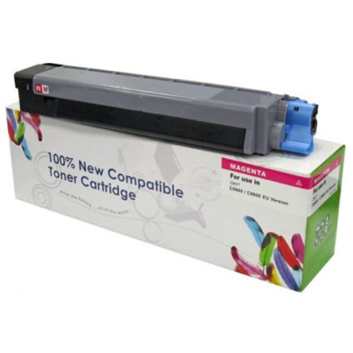 OKI MC860 Utángyártott Cartridge WEB Magenta Toner