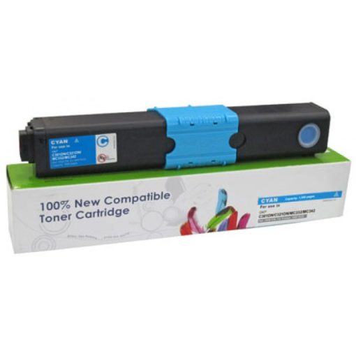 OKI C301,321,531 Utángyártott Cartridge WEB Cián Toner