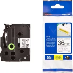   Brother TZES261 feliratozógép szalag fekete/fehér 36mmx8m ORIGINAL