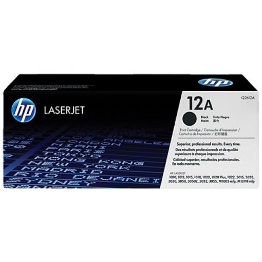 HP Q2612A Eredeti Fekete Toner Hp 12A