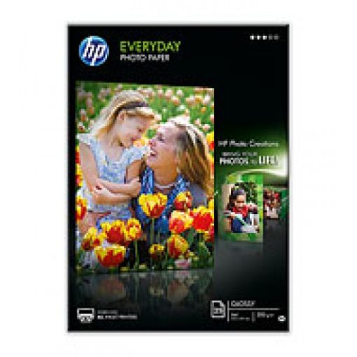 HP A/4 fényes Fotópapír 25lap 200g (Genuin)