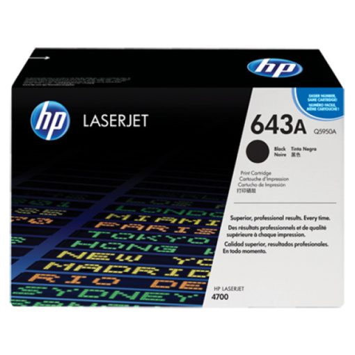 HP Q5950A Eredeti Fekete Toner Hp 643A