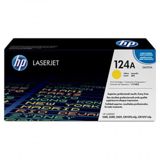 HP Q6002A Eredeti Sárga Toner Hp 124A