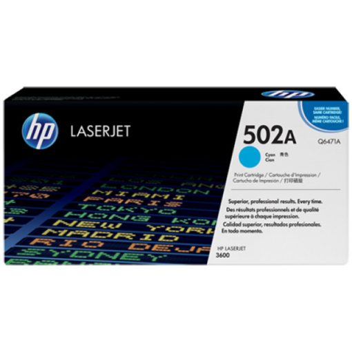 HP Q6471A Eredeti Kék Toner Hp 502A