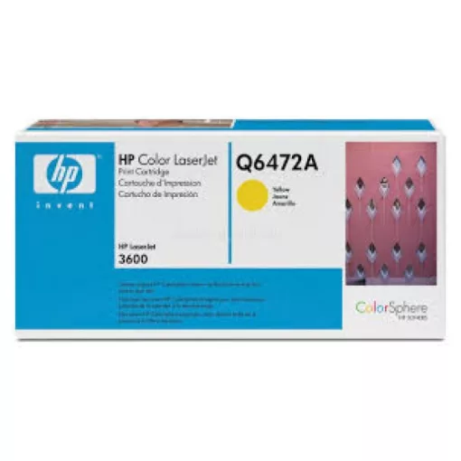 HP Q6472A Genuin Yellow Toner Hp 502A