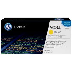 HP Q7582A Eredeti Sárga Toner Hp 503A