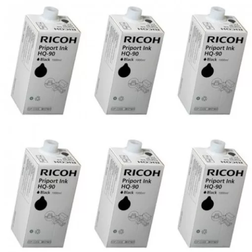 Ricoh HQ7000/9000 Ink H HQ90 Eredeti Fekete 
