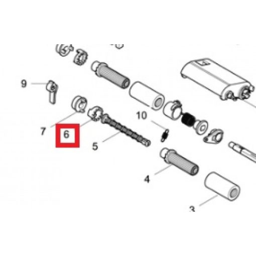 SA JB72-00845A Pick up sun clutch