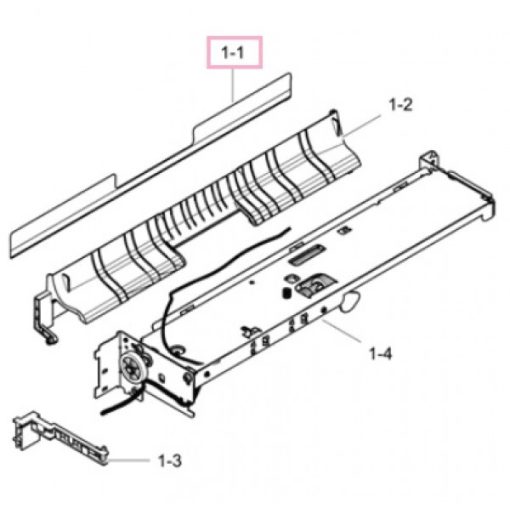 SA CLX 9210 Sheet guide /JC63-03342A/