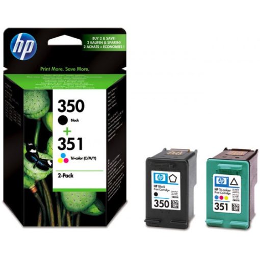 HP SD412EE 2pack No.350/351 Eredeti Multipack Tintapatron