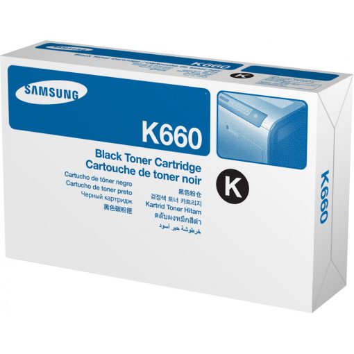 Samsung CLP 610/660A 2500 oldal CLP-K660A/ELS ST899A Eredeti Fekete Toner