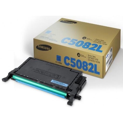 Samsung CLP 620/670B 4k CLT-C5082L/ELS SU055A Genuin Cyan Toner