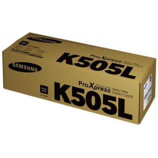 Samsung SLC2620/2670 CLT-K505L/ELS SU168A Eredeti Fekete Toner