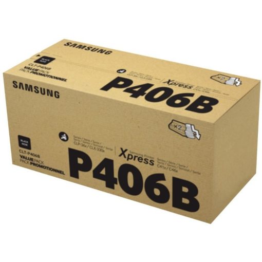 Samsung CLP 365 DUPLA CLT-P406B/ELS SU374A Eredeti Fekete Toner