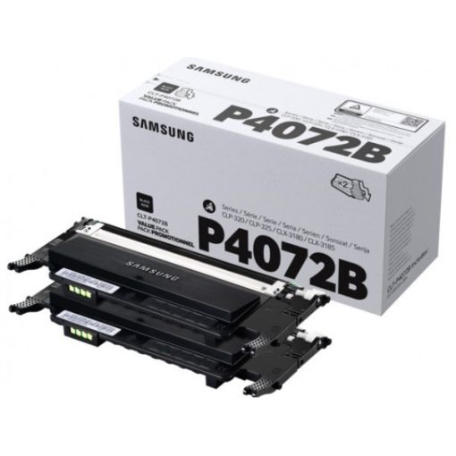 Samsung CLP 320 DUPLA CLT-P4072B/ELS SU381A Eredeti Fekete Toner