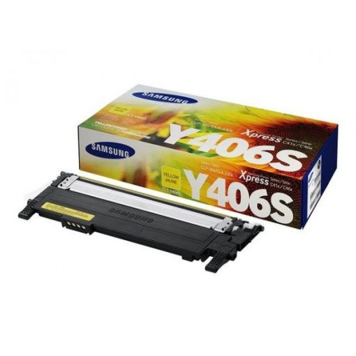 Samsung CLP 365 CLT-Y406S/ELS SU462A Genuin Yellow Toner