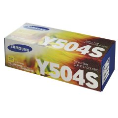Samsung CLP 415 CLT-Y504S/ELS SU502A Genuin Yellow Toner