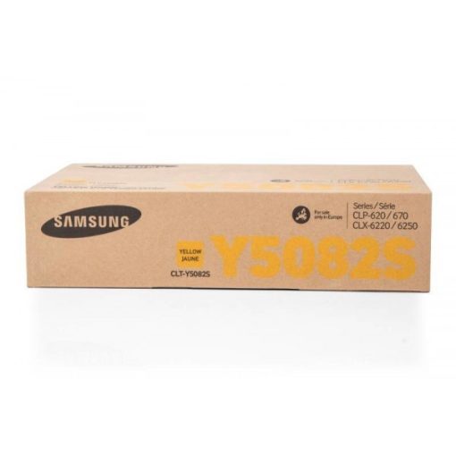 Samsung CLP 620/670A 2k CLT-Y5082S/ELS SU533A Eredeti Yellow Toner