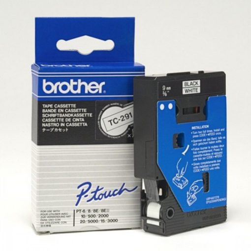 Brother TC291 szalag (Genuin) Ptouch