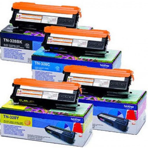 Brother TN328Y Genuin Yellow Toner