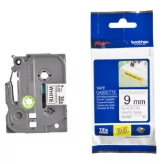 Brother TZeS221 szalagkazetta (Eredeti) Ptouch