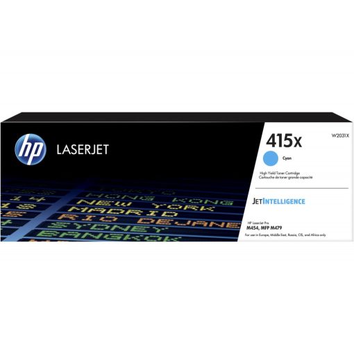 HP W2031X Eredeti Kék Toner Hp 415X