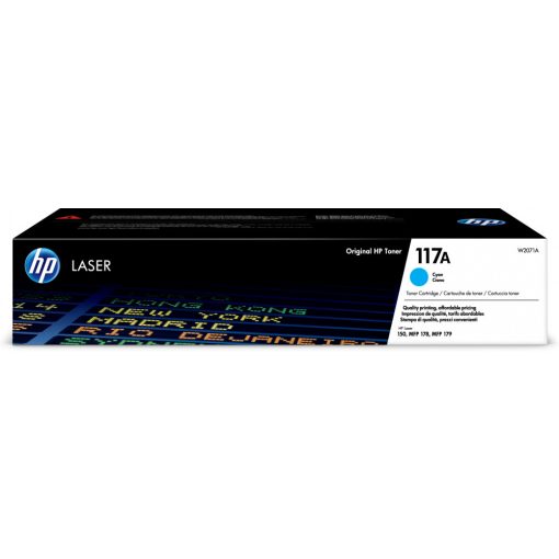 HP W2071A Genuin Kék Toner Hp 117A