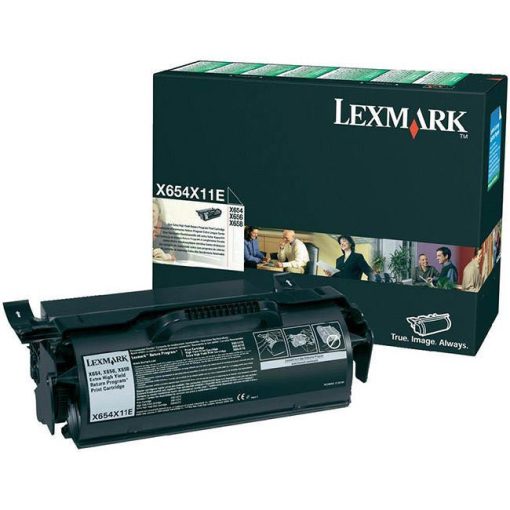 Lexmark X654/656/658 Return Eredeti Fekete Toner