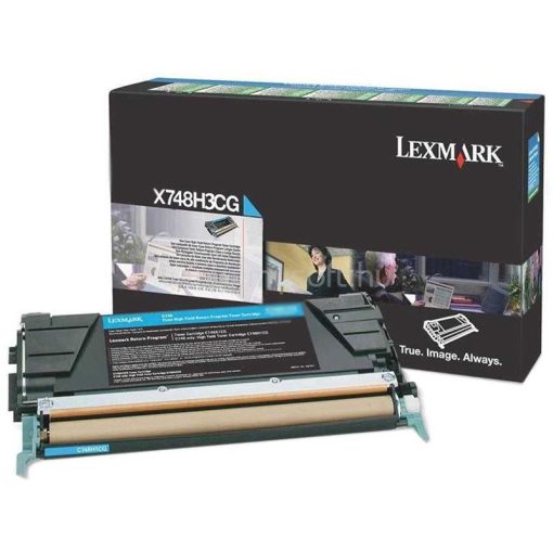 Lexmark X746/748 Eredeti Cián Toner