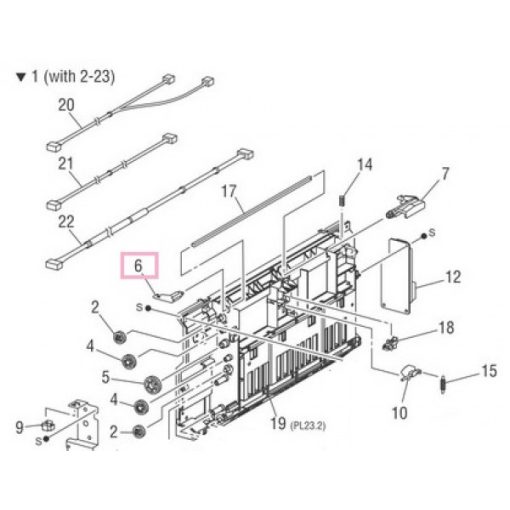 XE 011E14582 Lever 5500